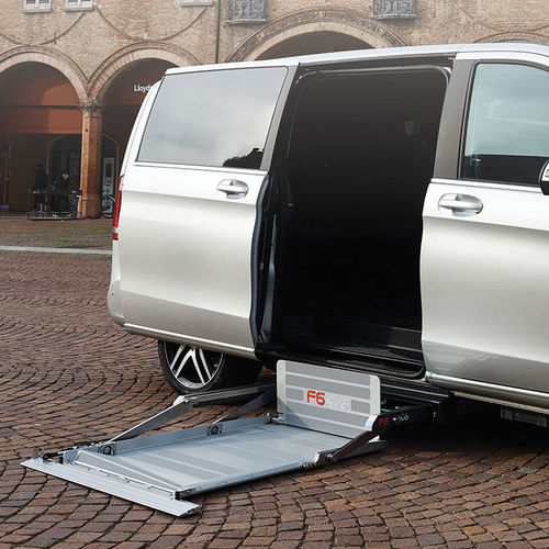 Hebeplattform für Rollstühle - F6 MULTILINK EVO – SIDE ENTRY - AUTOLIFT Srl - für Fahrzeug / zur beruflichen Nutzung / für Außenbereich
