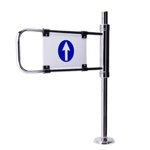 Halbhohes Drehkreuz - ART61 VIP OVT 120 MK - ARITAN ENDÜSTRİYEL HİJYEN EKİPMANLARI SA - Edelstahl / für Zugangskontrolle / Glas