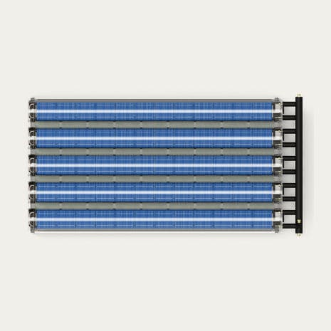 Thermischer Sonnenkollektor / Parabolrinnen - VIRTUPVT HD - Naked Energy - zum Erhitzen von Wasser / für Heizungen / aus entspiegeltem Glas