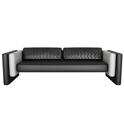 Modernes Sofa - LISOLA - Hommés Studio - für Außenbereich / Leder / mit Armlehnen