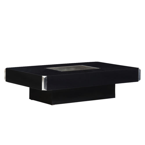 Moderner Couchtisch - WILLY RIZZO - Hommés Studio - Laminat / Gestell aus Laminat / rechteckig
