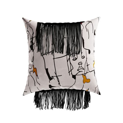 Kissen für Sofas - MURAL - Hommés Studio - Stuhl / quadratisch / Motiv