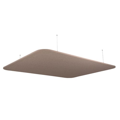 Akustikplatte für Decke - 711.24.12.000.00 - Impact Acoustic - PET / rechteckig / Stoffoptik