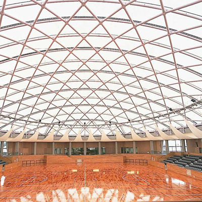 Membran-Architektur / Stoff - FGT-800(KASUYA DOME) - Chukoh Chemical Industries,Ltd. - Glasfaser / Fluorpolymer / aus PTFE-beschichtetem Glasfasergewebe