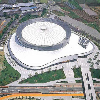 Membran-Architektur / Stoff - FGT-600（PARK DOME KUMAMOTO） - Chukoh Chemical Industries,Ltd. - Glasfaser / Fluorpolymer / PTFE