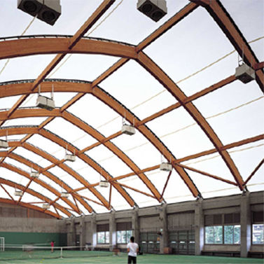 Membran-Architektur / Stoff - HORIGANE JOUNEN DOME - Chukoh Chemical Industries,Ltd. - Fluorpolymer / PTFE / aus PTFE-beschichtetem Glasfasergewebe