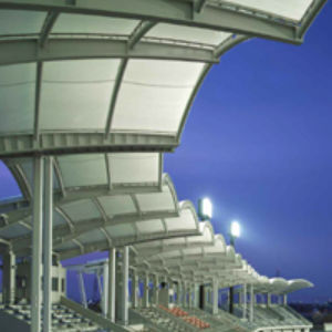 Membran-Architektur / Stoff - FGT-800(WAVE KARIYA / MULTIPURPOSE GROUND） - Chukoh Chemical Industries,Ltd. - Fluorpolymer / PTFE / aus PTFE-beschichtetem Glasfasergewebe