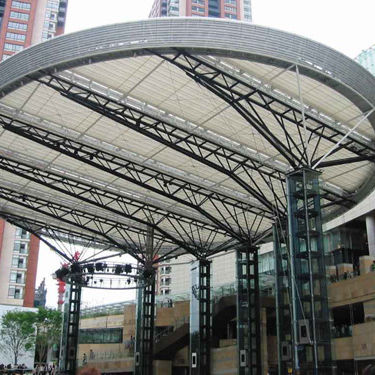 Membran-Architektur / Stoff - FGT-600(ROPPONGI HILLS ARENA） - Chukoh Chemical Industries,Ltd. - Fluorpolymer / PTFE / aus PTFE-beschichtetem Glasfasergewebe