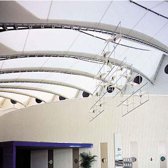 Membran-Architektur / Stoff - FGT-800(MARINE WORLD UMINO-NAKAMICHI) - Chukoh Chemical Industries,Ltd. - Fluorpolymer / PTFE / aus PTFE-beschichtetem Glasfasergewebe
