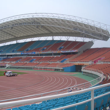 Membran-Architektur / Stoff - FGT-800(ANSAN stadium) - Chukoh Chemical Industries,Ltd. - Fluorpolymer / PTFE / aus PTFE-beschichtetem Glasfasergewebe