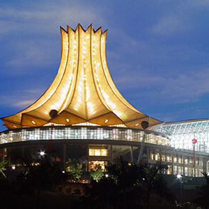 Membran-Architektur / Stoff - FGT-800(NANNING CONVENTION CENTER) - Chukoh Chemical Industries,Ltd. - Fluorpolymer / PTFE / aus PTFE-beschichtetem Glasfasergewebe