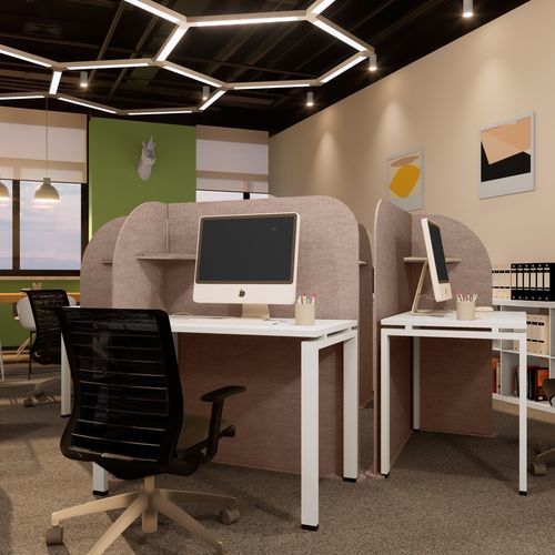 Selbsttragende Akustikplatte - MUTEBLEND - The Acoustics Company SAS - Tisch / PET / rechteckig