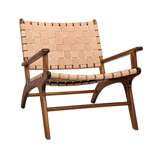 Moderne Liege - My Bali Living - Leder / Teakholz / 1 Platz
