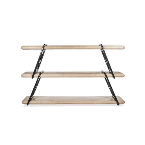 Wandmontiertes Regal - RIGG STANDARD - ALVARAE Design Studio - modern / Holz / Aluminium