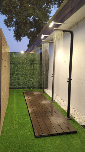 Multifunktions-Außendusche - ALVARAE Design Studio - für Pool / Kohlefaser / für Privatgebrauch