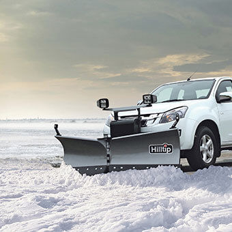 Schneepflug mit Hydraulikmotor - SNOWSTRIKER&trade; VP - HillTip