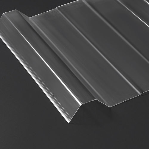 Profiliertes Metallblech - 5 WAVES - Kinya Solutions - Struktur / 3D / grau