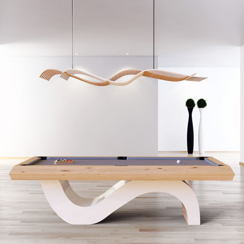 Billardtisch / originelles Design - Picas - cirillobiliardi snc - für Privatgebrauch / für Gewerbegebrauch / Massivholz