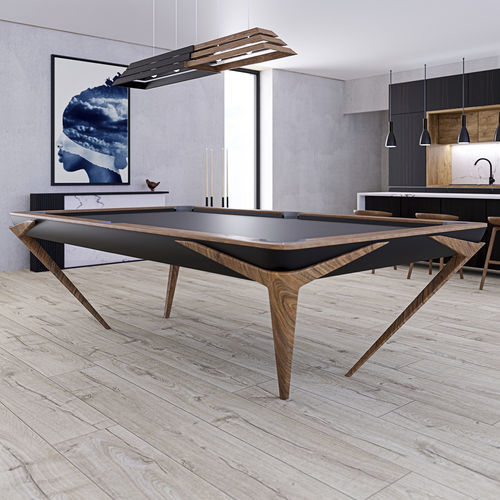 Billardtisch / originelles Design - Nexus - cirillobiliardi snc - für Privatgebrauch / für Gewerbegebrauch / Massivholz