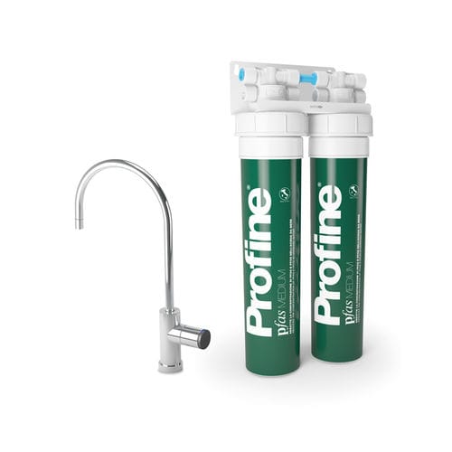 Bakteriostatischer Wasserfilter - Kit Profine Pfas - Profine - Untertisch / für Privatgebrauch / Harz