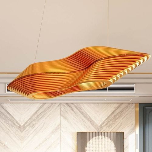 Hängelampe - Space - MyWoodream - Holz / originelles Design / mit Kabel