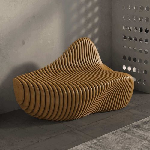 Bank / originelles Design - Kleon - MyWoodream - Holz / Sperrholz / Birke