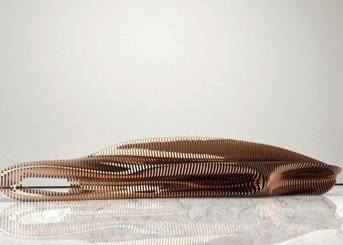 Bank / originelles Design - Elias - MyWoodream - Holz / Sperrholz / Birke