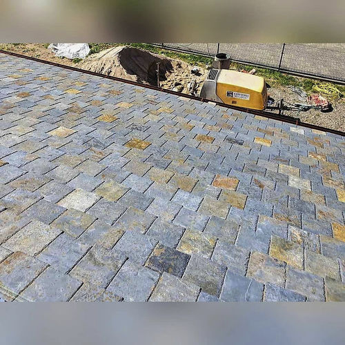 Flachdach - Multi Color - BRAZILIAN STONES - Schiefer / Ziegeloptik / leicht
