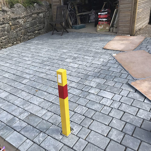 Schiefer-Pflaster - TUMBLED COBBLES - BRAZILIAN STONES - für Außenbereich / für Terrasse / texturiert