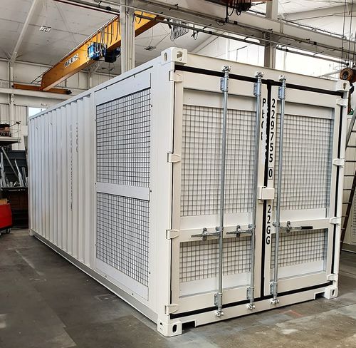 Containeranlage für Lagerung - BULLBOX - für industrielle Nutzung