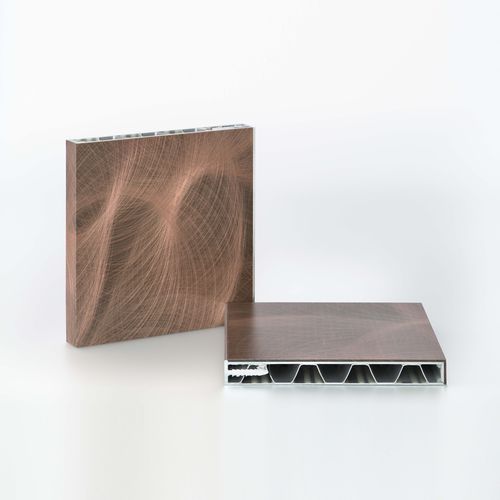 Sandwichpaneel für Trennwand - DOLUFLEX®  - Ercole Marelli Doluflex Srl - für Decke / für Tür / 2 Holz-Deckschichten