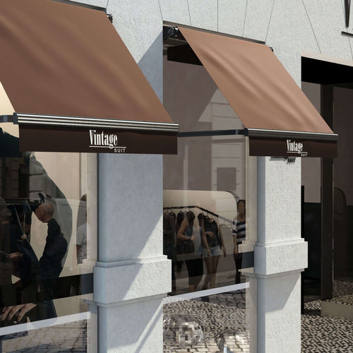 Einziehbare Markise - PUNTO RECTO - Motorline Professional - motorisiert / für Gewerbegebrauch / Balkon