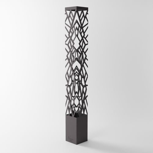 Stehleuchte - GRANDE COLONNE - Seetech Lighting - Edelstahl / modern / mit Kabel