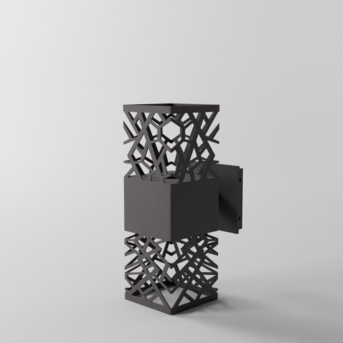 Moderne Wandleuchte - AM-UD01 - Seetech Lighting - für Außenbereich / Edelstahl / Skulptur