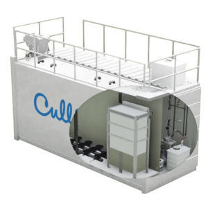 Wasser-Kleinkläranlage - MEMBRANE BIOREACTOR - Culligan - Schlamm / Metall / mobil