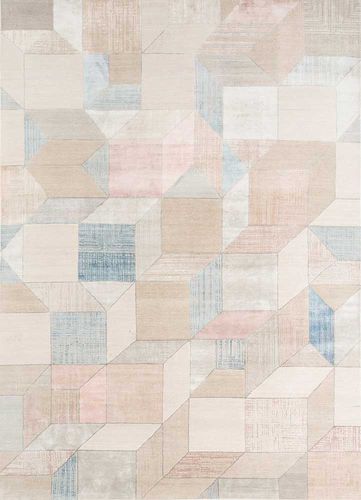 Moderner Teppich - AAKAR  - Jaipur Rugs - mit geometrischen Motiven / abstraktes Motiv / Wolle