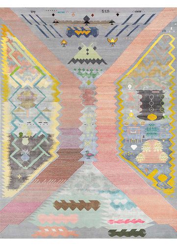 Moderner Teppich - PASANDIDA - Jaipur Rugs - Motiv / Wolle / Seide