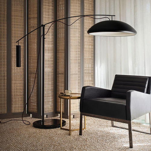 Metalllampe - Takayama - MAN OF PARTS - bodenstehend / Marmor / modern