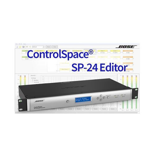 Projektplanungssoftware - SP-24 EDITOR - Bose Professional