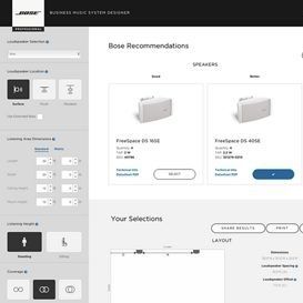 Projektplanungssoftware - BUSINESS MUSIC SYSTEM  - Bose Professional - Audio / Online