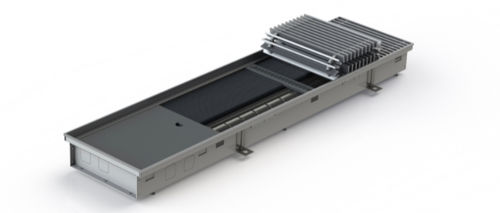 Elektrischer Konvektor - LINE FAN - Heatmann - Heißwasser / 751 w...1000 w / 2501 w...3000 w