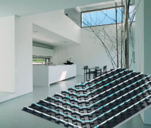 Heißwasser-Fußbodenheizung - TECTO  - Uponor - für Wohnhaus / für gewerbliche Nutzung / mit Schallisolierung