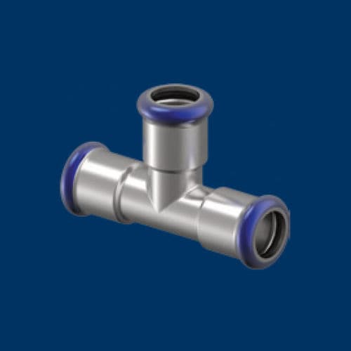 Bewässerungsanschluss - INOX  - Uponor - Edelstahl / rechtwinkelig / gerade