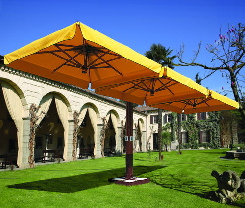 Rechteckiger Sonnenschirm - TRILUNE - Giardini Veneti Srl - Ampel / Acrylgewebe / pulverbeschichteter Stahl