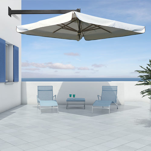 Quadratischer Sonnenschirm - FLY - Giardini Veneti Srl - rechteckig / achteckig / schwenkbar