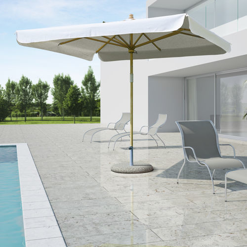 Quadratischer Sonnenschirm - HAITI - Giardini Veneti Srl - rechteckig / achteckig / mit Zentralmast