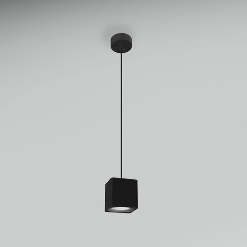 Hängelampe - QUBE - CENTURY ITALIA - Aluminium / Epoxid / minimalistisch