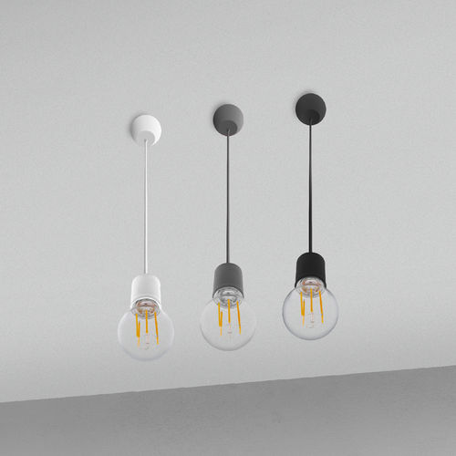 Hängelampe - FANTASY - CENTURY ITALIA - Silikon / originelles Design / mit Kabel