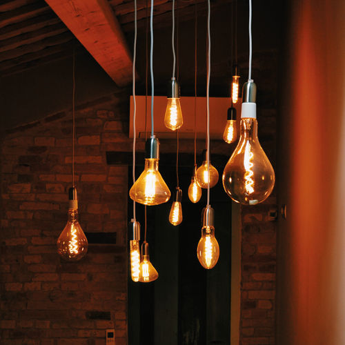 Hängelampe - INCANTO DECORATIVE - CENTURY ITALIA - Glas / Retro / mit Kabel