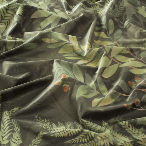 Möbelstoff - MYSTIC FOREST - CARLUCCI - für Vorhänge / Naturmotiv / Blumenmotive